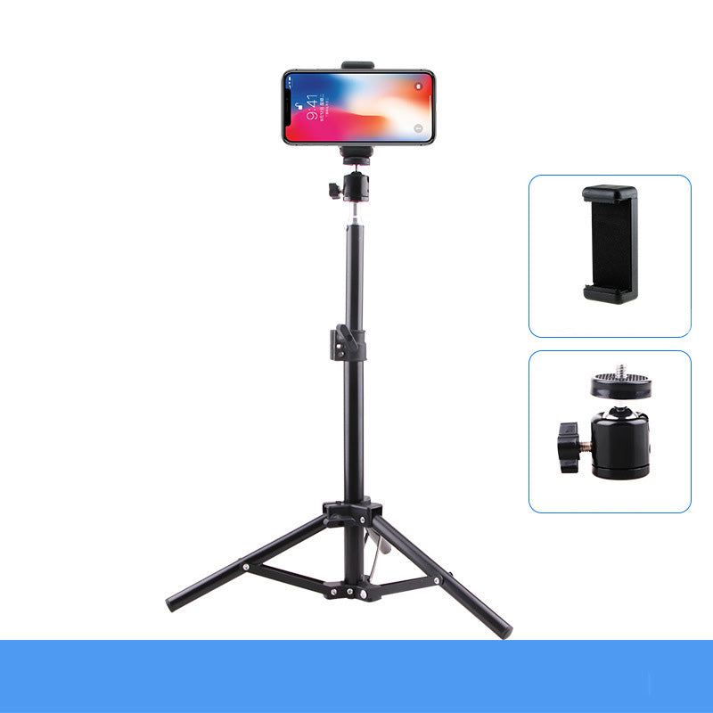 Compatible with Apple, Mobile Phone Live Broadcast Bracket Flat Tripod
