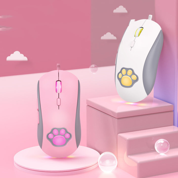 Silent Wired Mouse E-sports Game Desktop