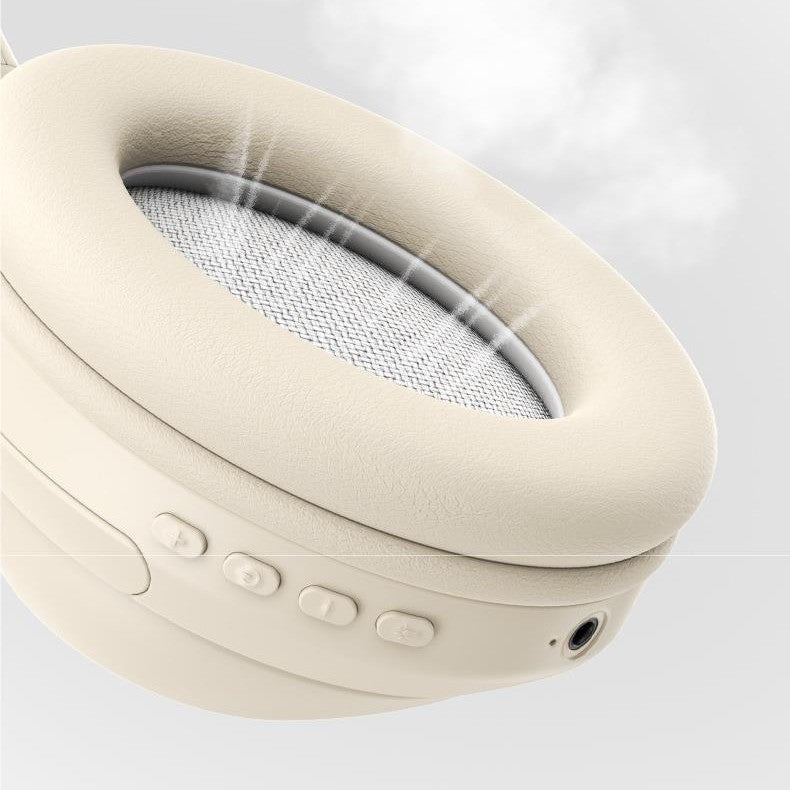 Head Mounted Bluetooth Headphones With Microphone Noise Cancelling