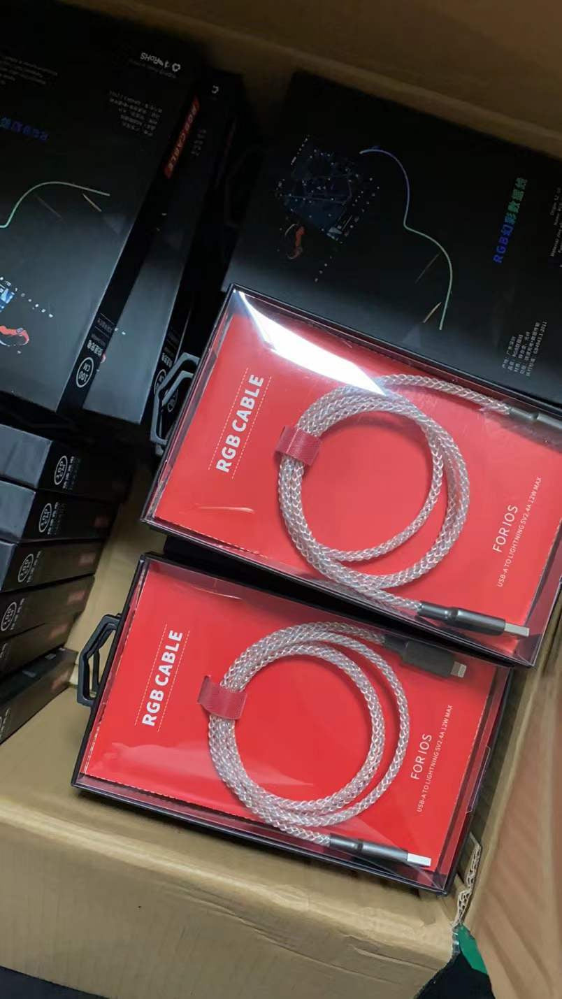 RGB Super Fast Charging Data Cable