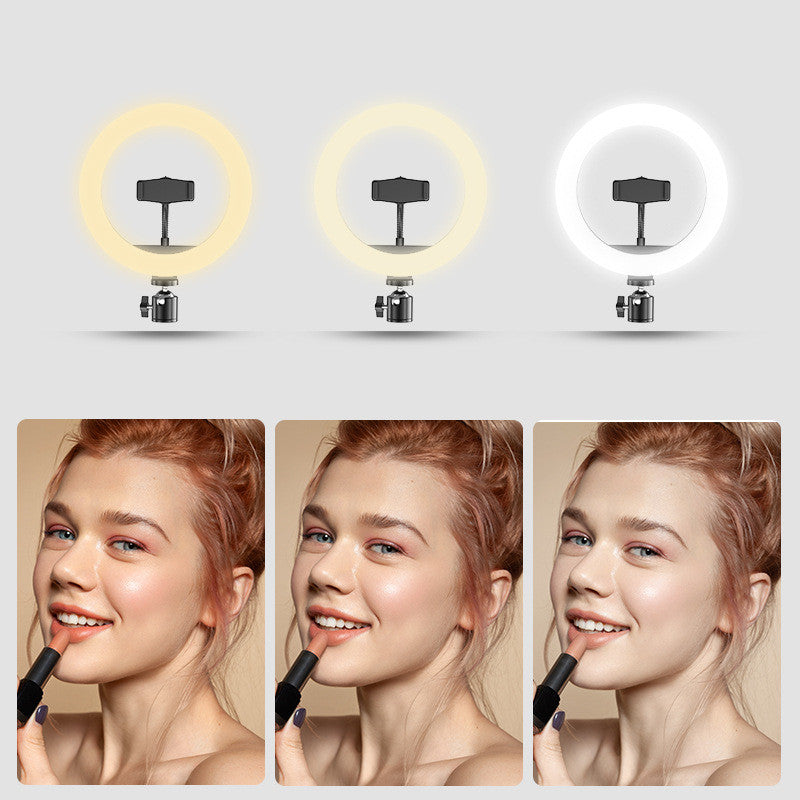 Compatible With Apple, 10 Inch Beauty Lamp Mobile Phone Stand Tripod