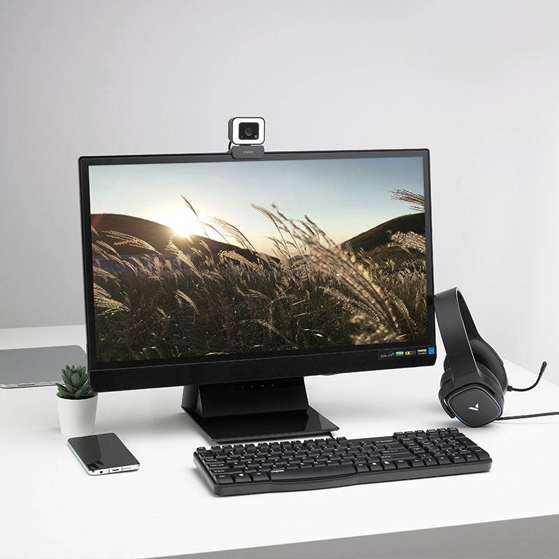 Full HD 1080P Mini PC Webcam with Autofocus