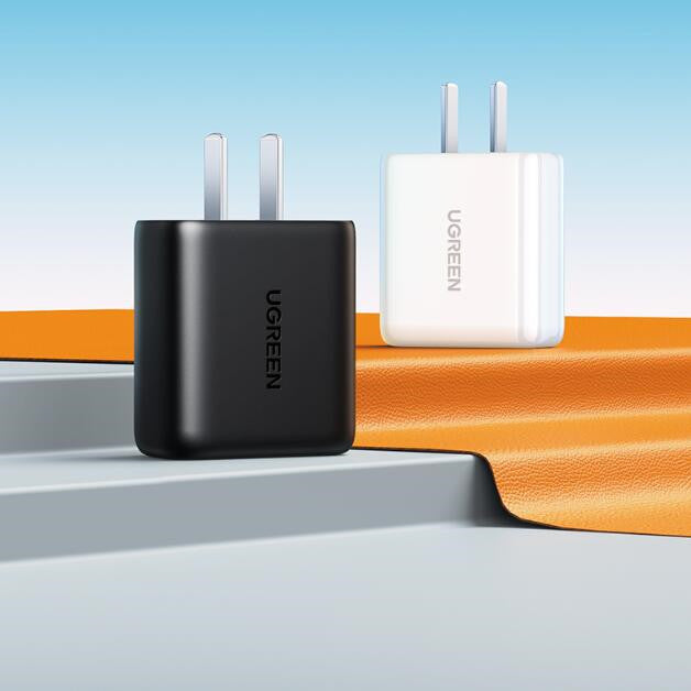20W Dual Port USB Fast Charging Adapter With Cable