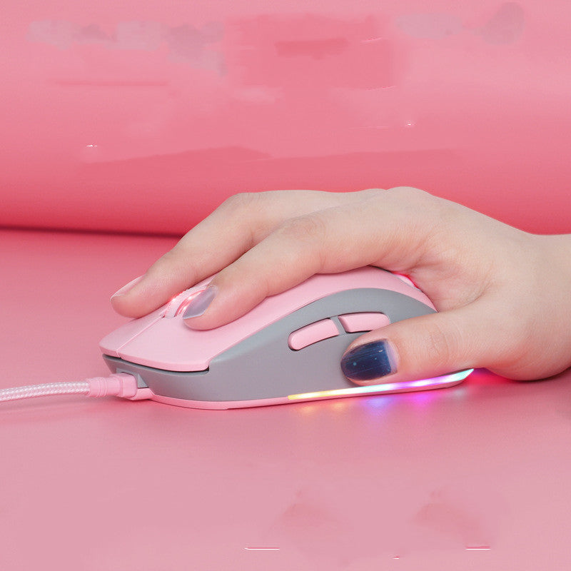 Silent Wired Mouse E-sports Game Desktop