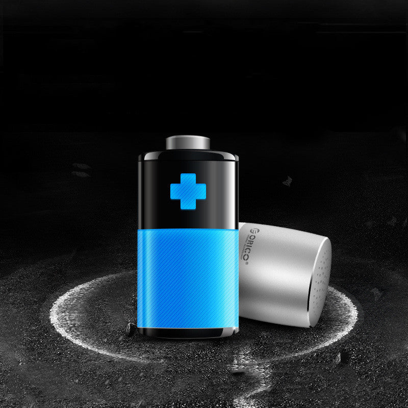 Bluetooth Small Speaker Steel Gun Heavy Bass Mini Mobile Speaker