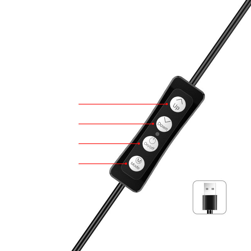 Compatible With Apple, 10 Inch Beauty Lamp Mobile Phone Stand Tripod