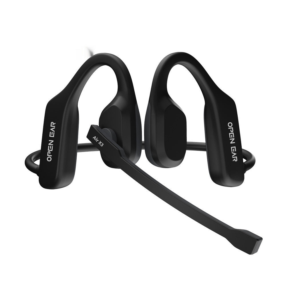 Open-Ear Bone Conduction Bluetooth Headphones With Noise Cancelling