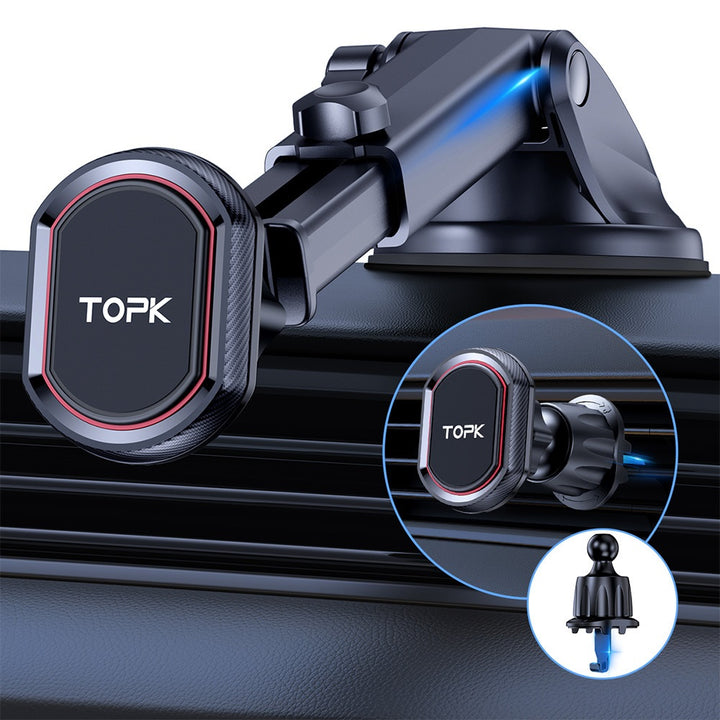 Magnetic Suction Cup Car Phone Holder Universal