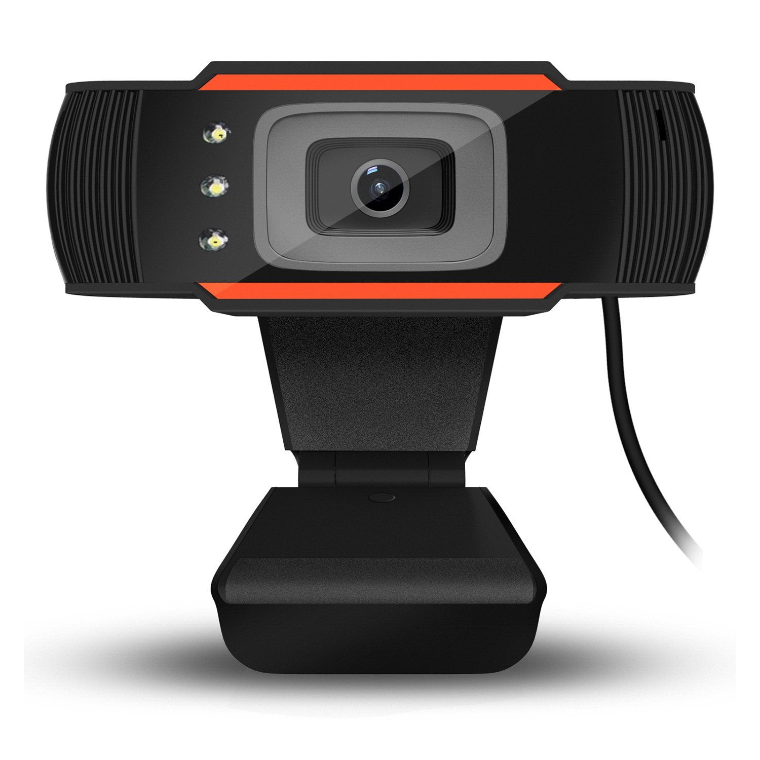 USB HD Webcam with LED Fill Light And Adjustable Brightness