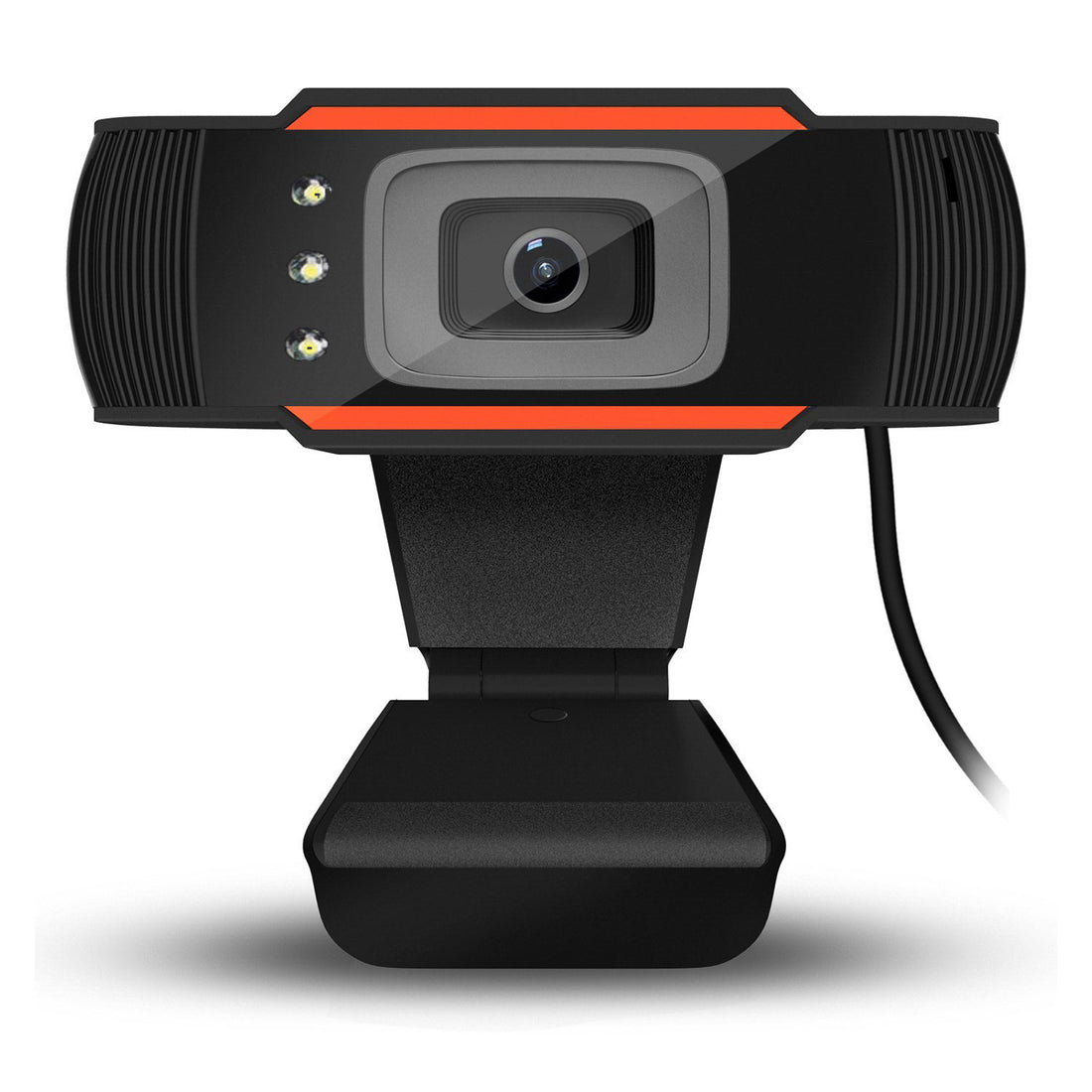 USB HD Webcam with LED Fill Light And Adjustable Brightness