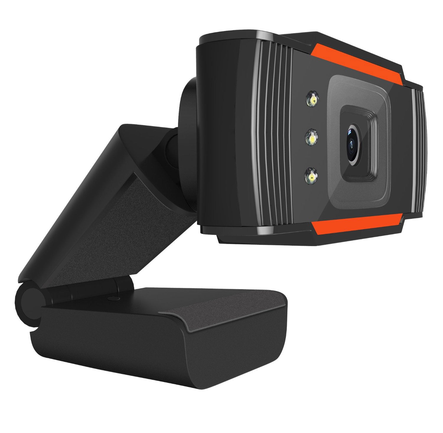 USB HD Webcam with LED Fill Light And Adjustable Brightness