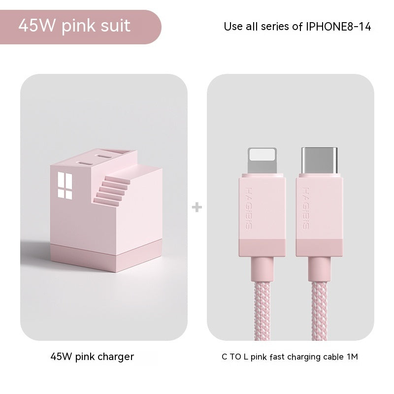 Dual Port Type C Fast Charging Wall Charger Adapter