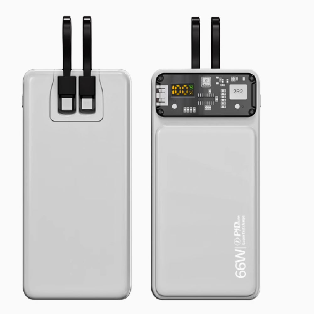 66W Super Fast Charge 20000mAh Large Capacity Power Bank