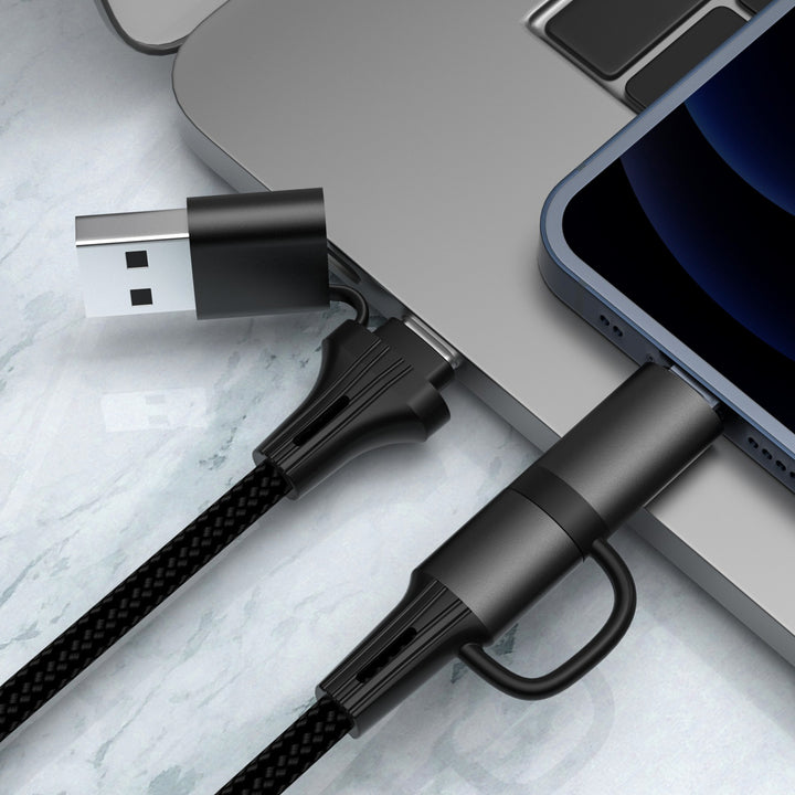 60W Multi-Head Multifunctional Charging Cable